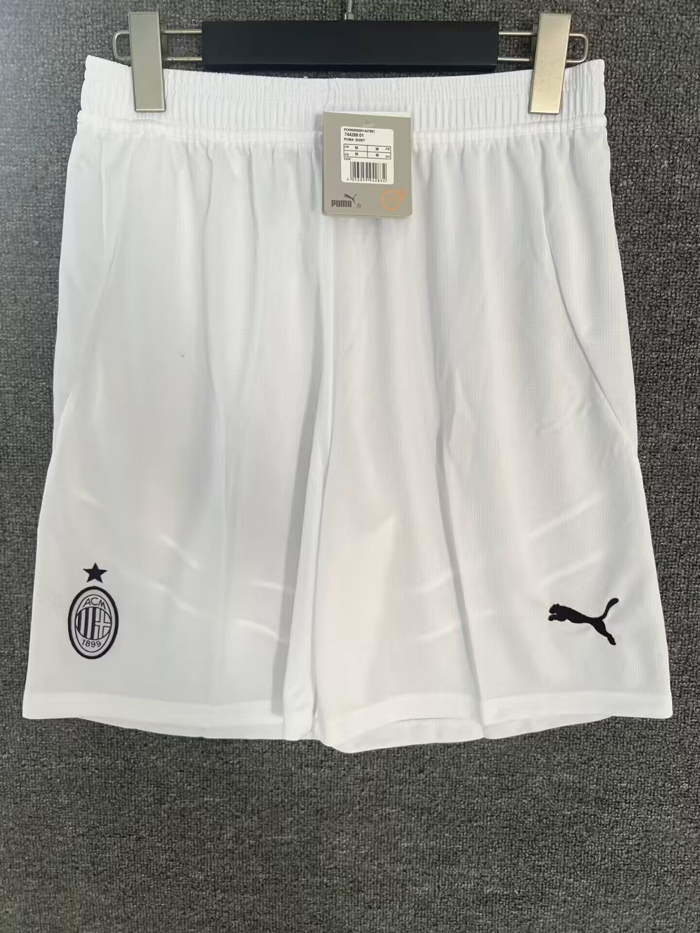 AAA Quality AC Milan 24/25 Away White Soccer Shorts